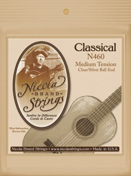 Classical N460  Silver Wrap  Medium Tension Ball End