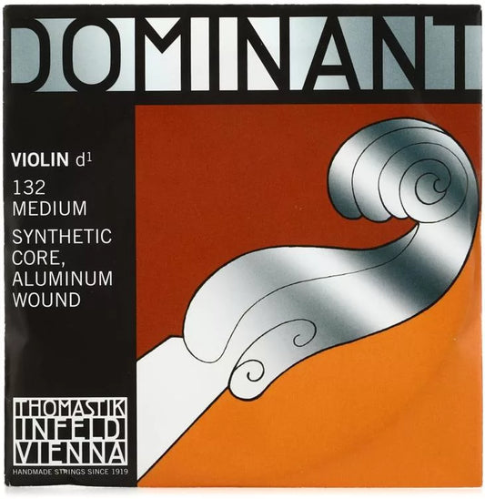 Thomastik-Infeld 132 Dominant Violin D String - 4/4 Size Aluminum