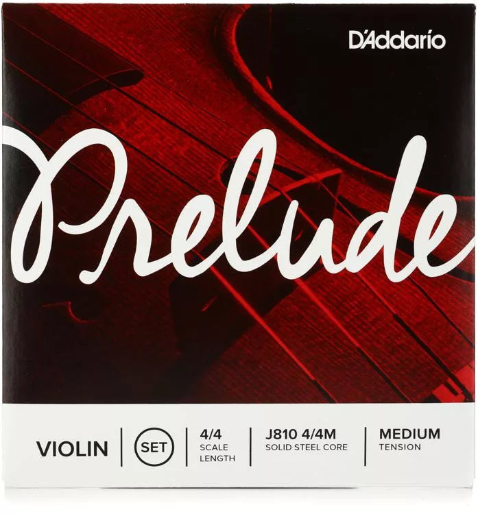 D'Addario J810 Prelude Violin String Set - 4/4 Size